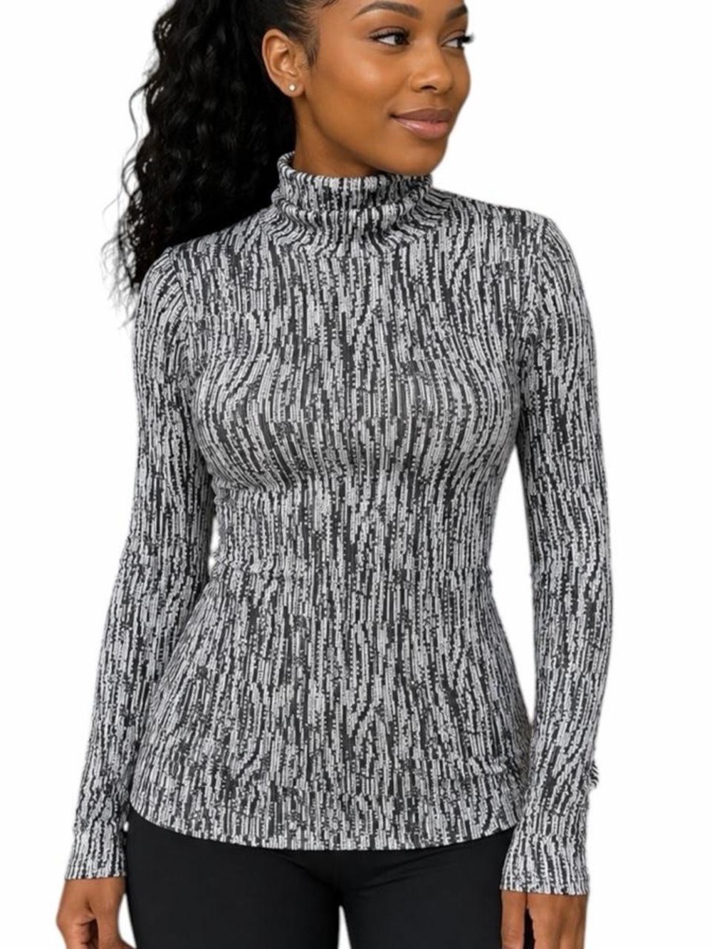 Athleta Flurry Elemental Turtleneck